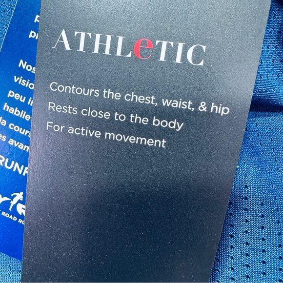 New Balance NYC Marathon Printed Impact Run Fashion Tank Top Rogue Wave - Picture 5 of 12